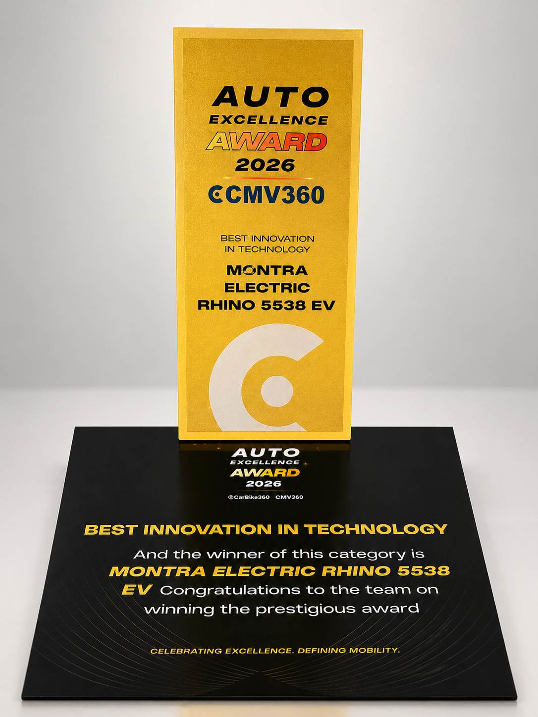 Auto Excellence Award 2026 - Best Innovation in Technology Award